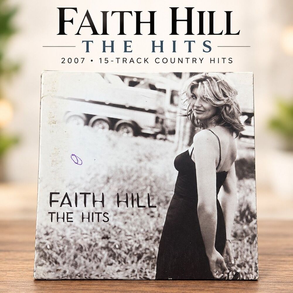 Faith Hill The Hits CD 2007 15 Track Red Umbrella Tim McGraw Country